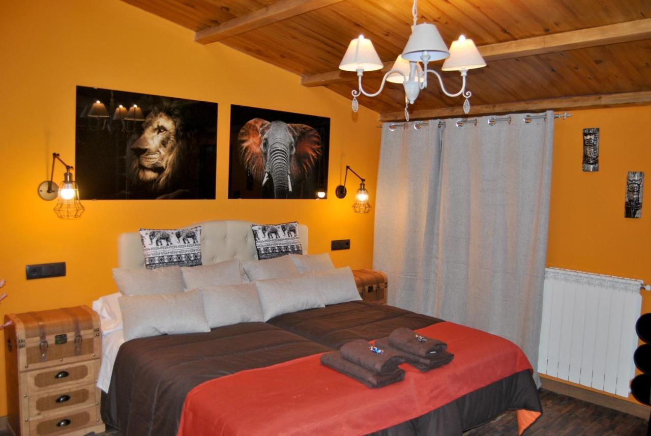 Complejo Casas Rurales Mansiones Y Villas Deluxe Collado Mediano Exterior foto