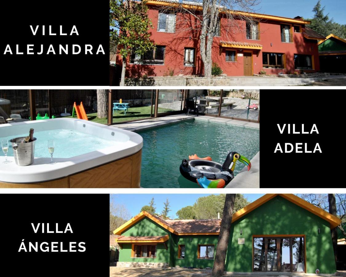Complejo Casas Rurales Mansiones Y Villas Deluxe Collado Mediano Exterior foto
